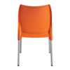 Vita Side Chair Orange Back