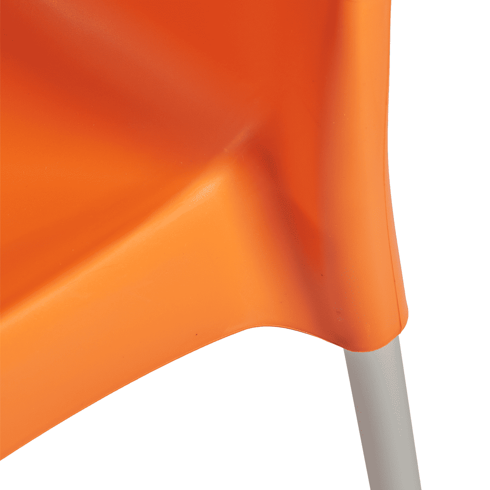 Vita Side Chair Orange Detail