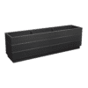 Eko Large Planter Low Black