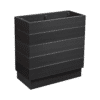 Eko Medium Planter High Black