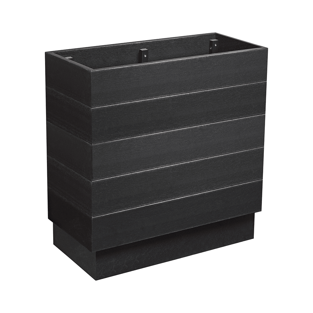 Eko Medium Planter High Black