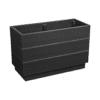 Eko Medium Planter Low Black