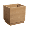 Eko Small Planter Low Aged Oak