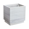 EKO Small Planter Low Whitewash