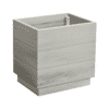 Eko Small Planter Low Whitewash