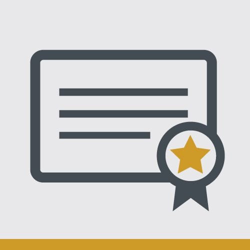 zap accreditations icons