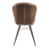 013 Lars Side Chair Pecan Brown Back