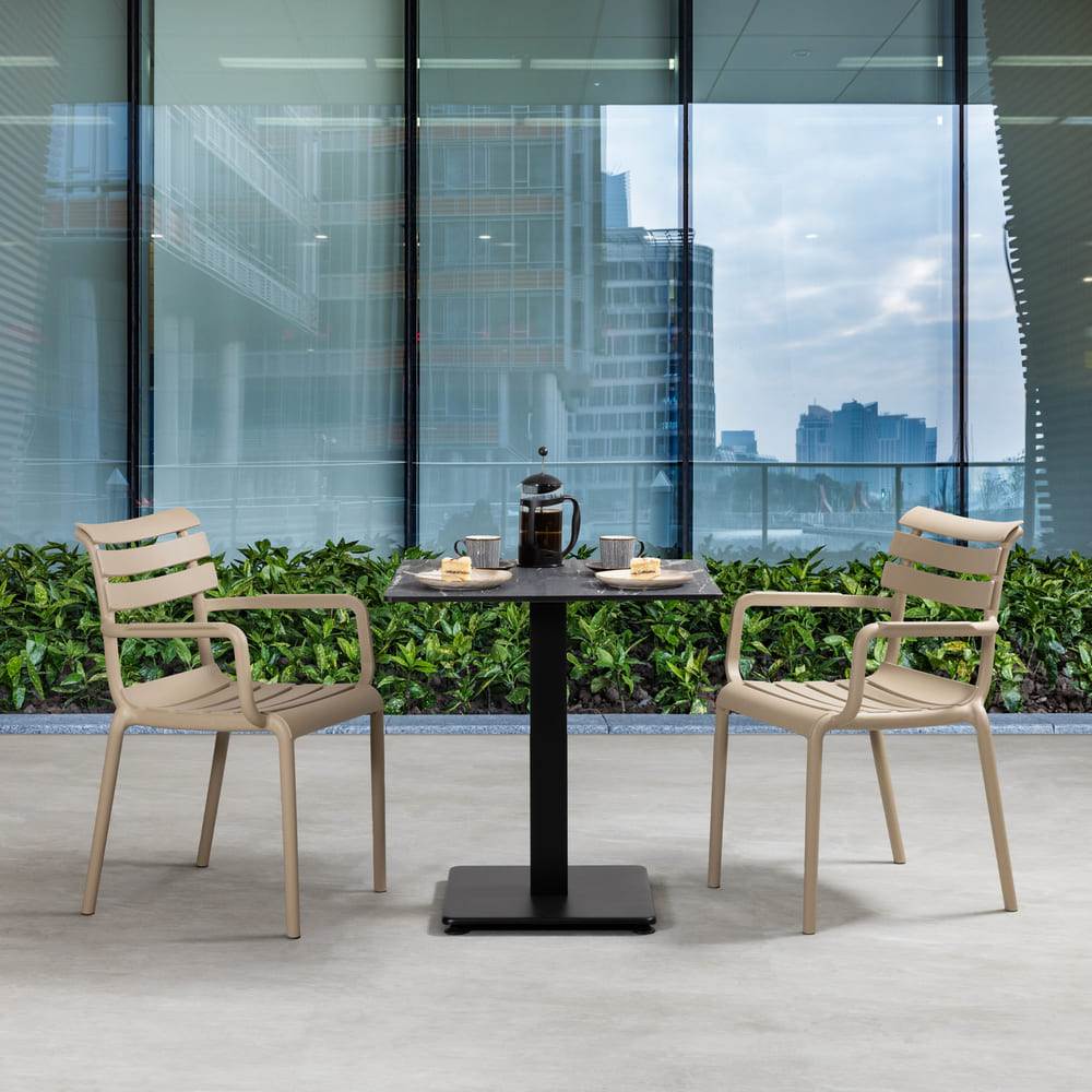 Zap Paris Armchair Extrema Square Table Top Anzio Dining Height Small Square Table Base Insitu Square