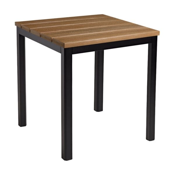Eko Square Dining Troy Table - Aged Golden Oak