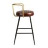 Aulenti Cocktail Bar Height Stool Side