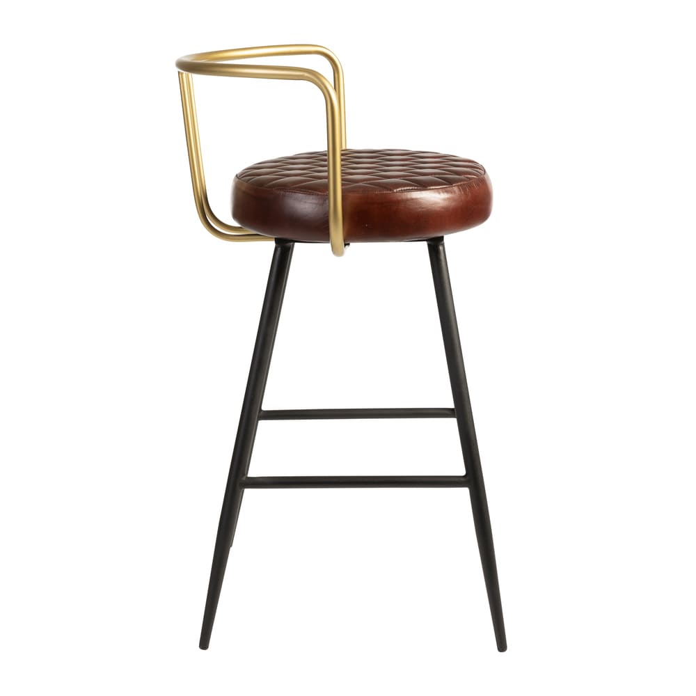 Aulenti Cocktail Bar Height Stool Side