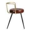 Aulenti Cocktail Low Stool Side