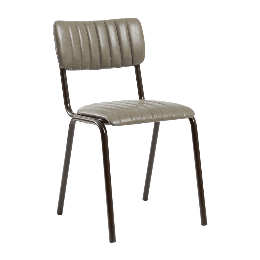 TAVO Stacking Side Chair - Vintage Dark Grey