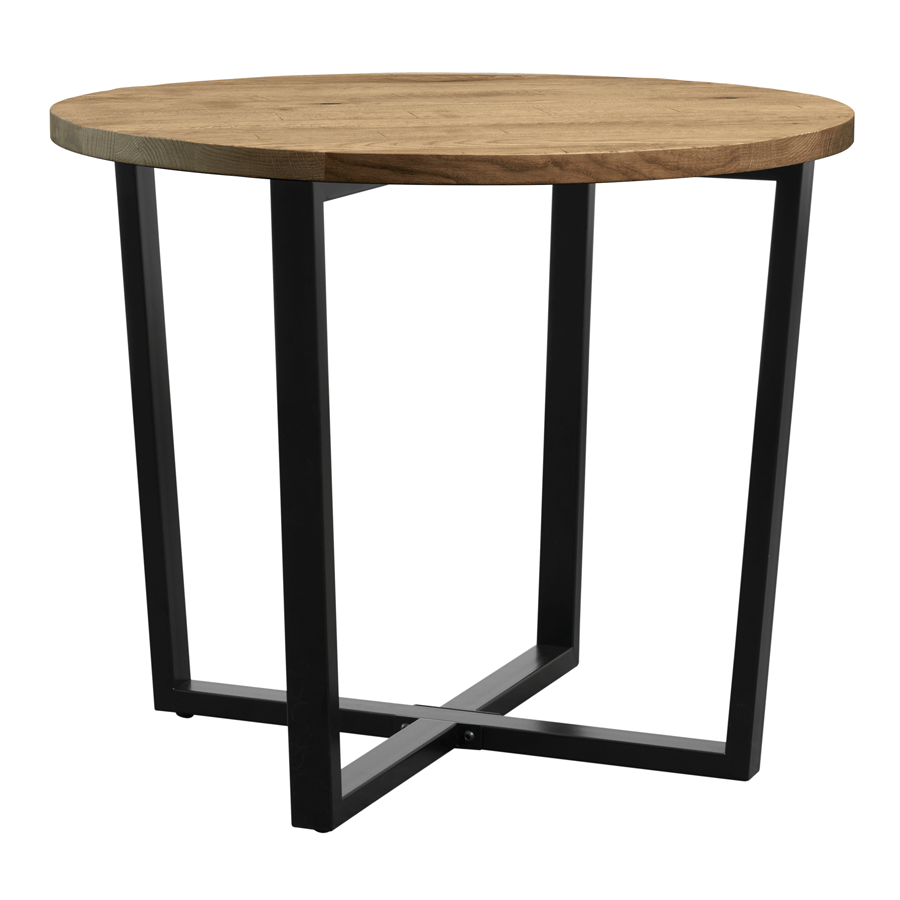 Barnes Dining Table - Rustic 'Antique' - 90cm Dia