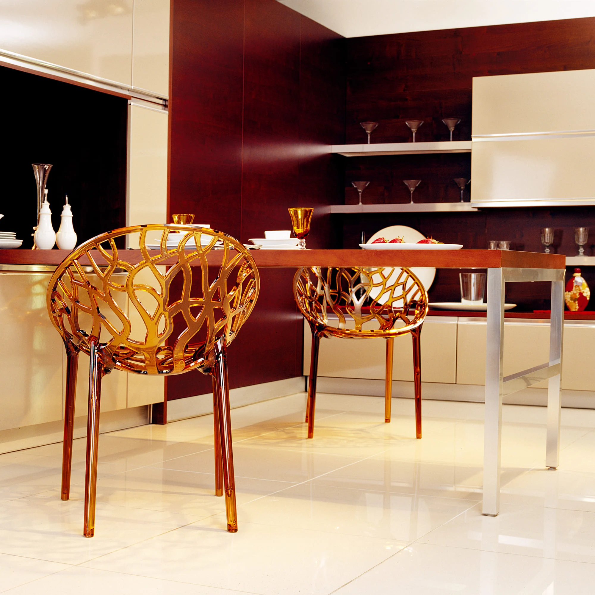 Crystal armchair insitu 2