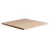 Solid Character Oak Tops Unfinished Square 70cm X 70cm Za.109t