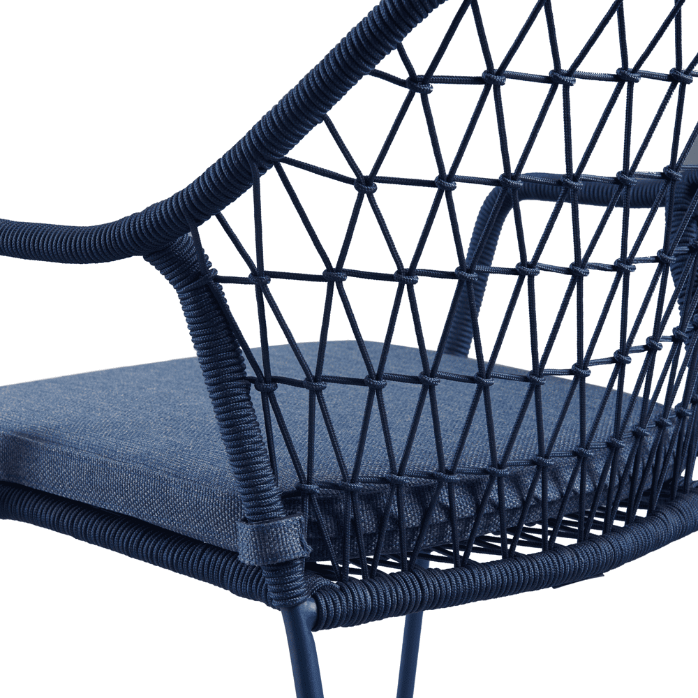 Klein Armchair Indigo Blue Detail 1