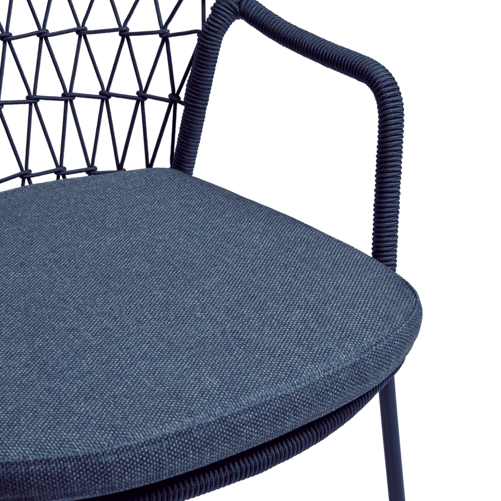 Klein Armchair Indigo Blue Detail 2