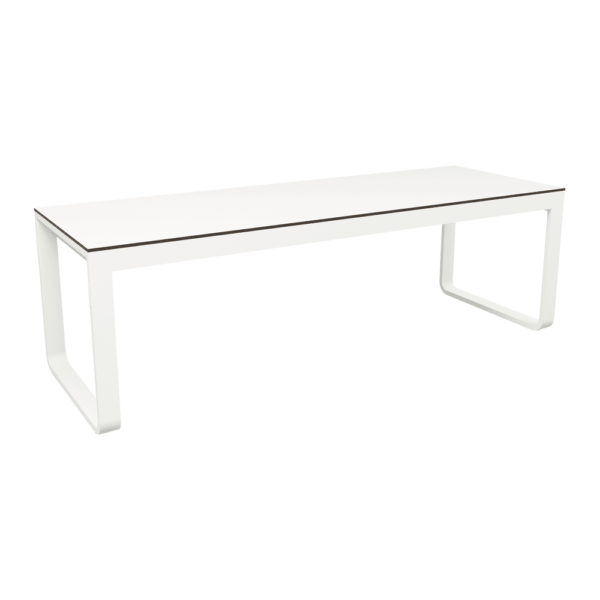 Flow Dining Table White Frame White Table Top 1