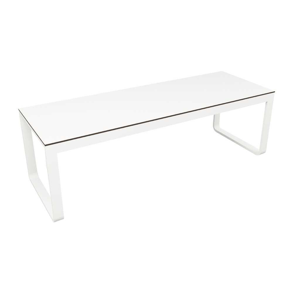 Flow Dining Table White Frame White Table Top 2