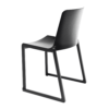 Kasar Stacking Side Chair Black Back