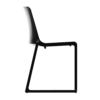 Kasar Stacking Side Chair Black Side