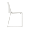 Kasar Stacking Side Chair White Side
