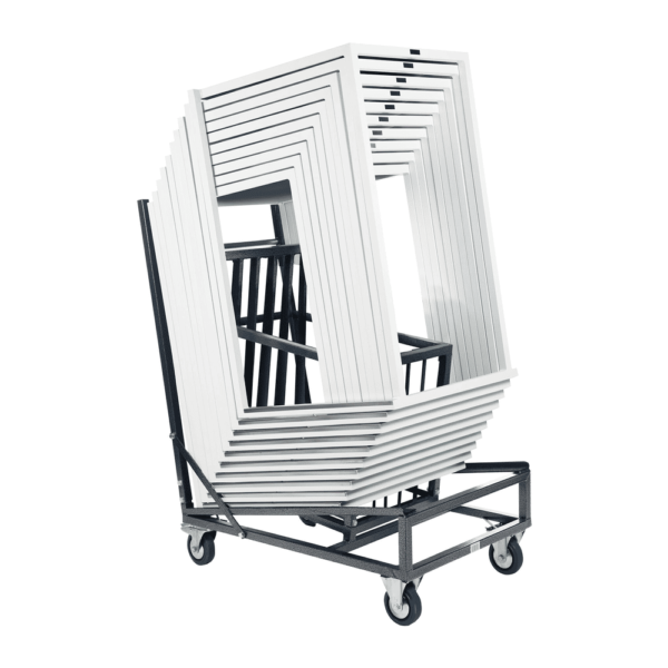 Kubo Smart Steel Standing Table Trolley