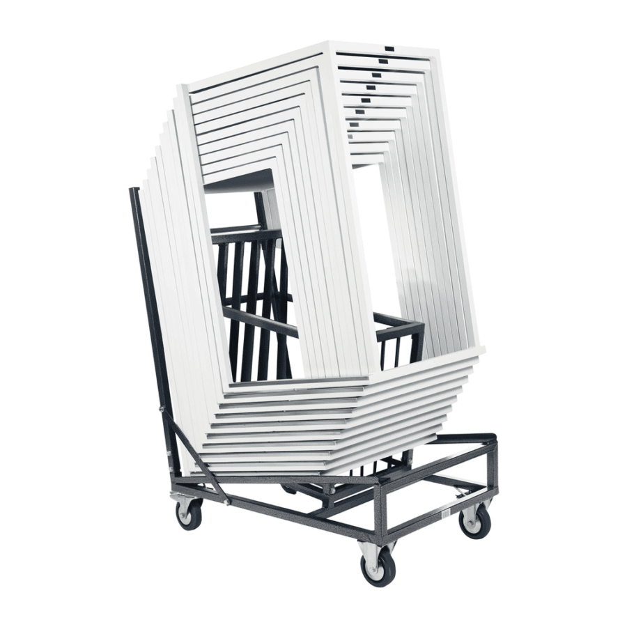 Kubo Smart Steel Standing Table Trolley