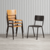 Tavo Stacking Side Chair Square