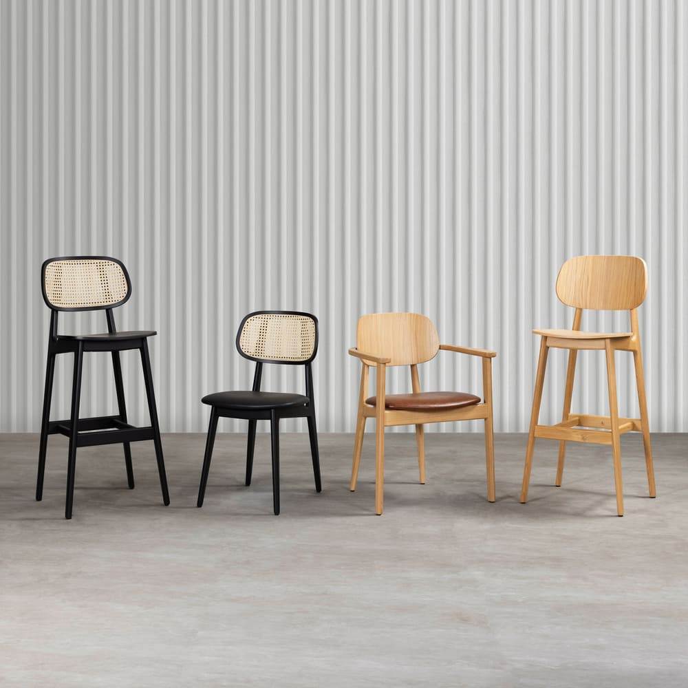 Zap Marcelo Bar Stool Marcelo Side Chair Marcelo Armchair Seat Pad Studio Square