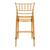 Chiavari Bar Stool 65 Amber Transparent Back