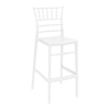 Chiavari Bar Stool 75 Glossy White