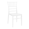Chiavari Side Chair Glossy White