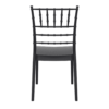 Josephine Side Chair Black Back
