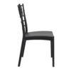 Josephine Side Chair Black Side