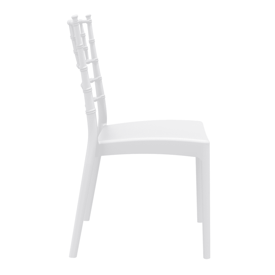 Josephine Side Chair White Side