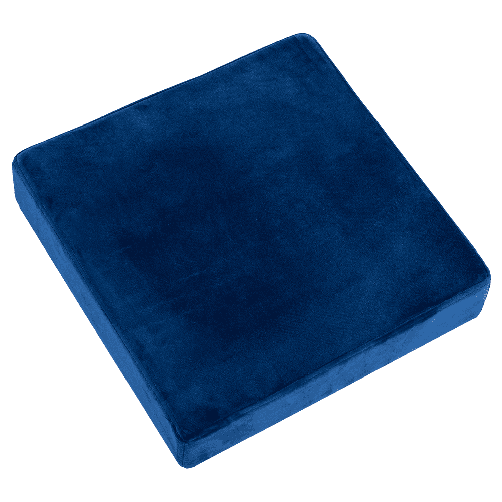 Kubo Smart Bar Stool Seat Pad Blue Velvet