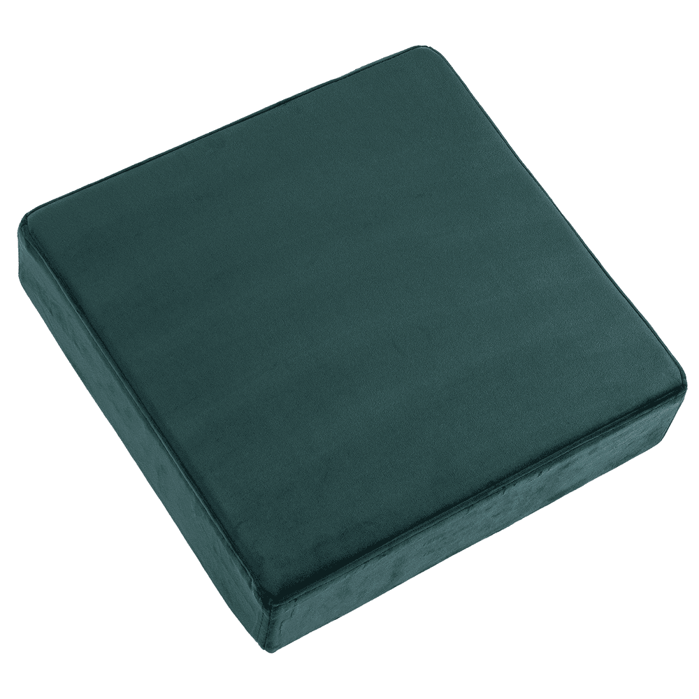 Kubo Smart Bar Stool Seat Pad Green Velvet