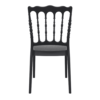 Napoleon Side Chair Black Back