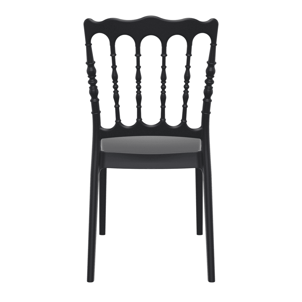 Napoleon Side Chair Black Back
