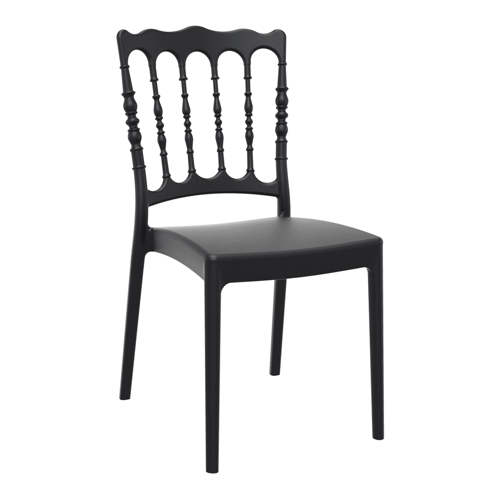 Napoleon Side Chair Black
