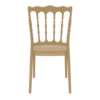 Napoleon Side Chair Gold Back