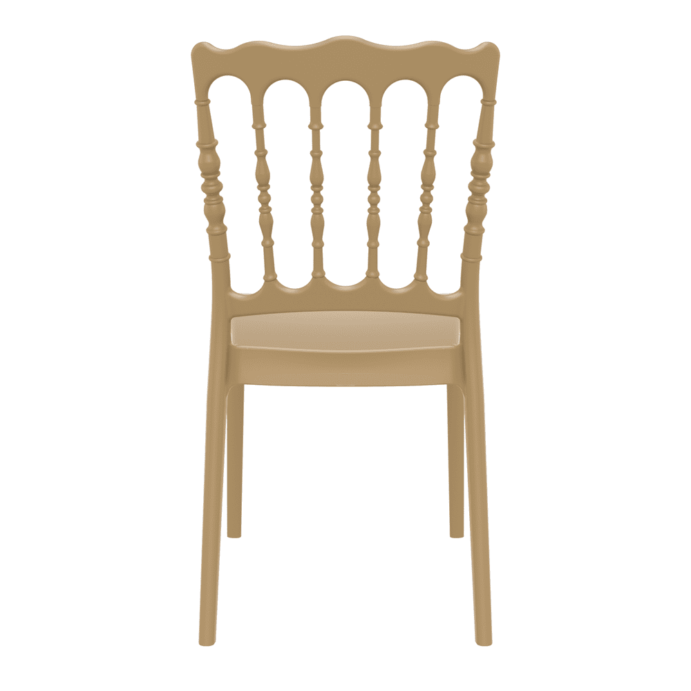 Napoleon Side Chair Gold Back
