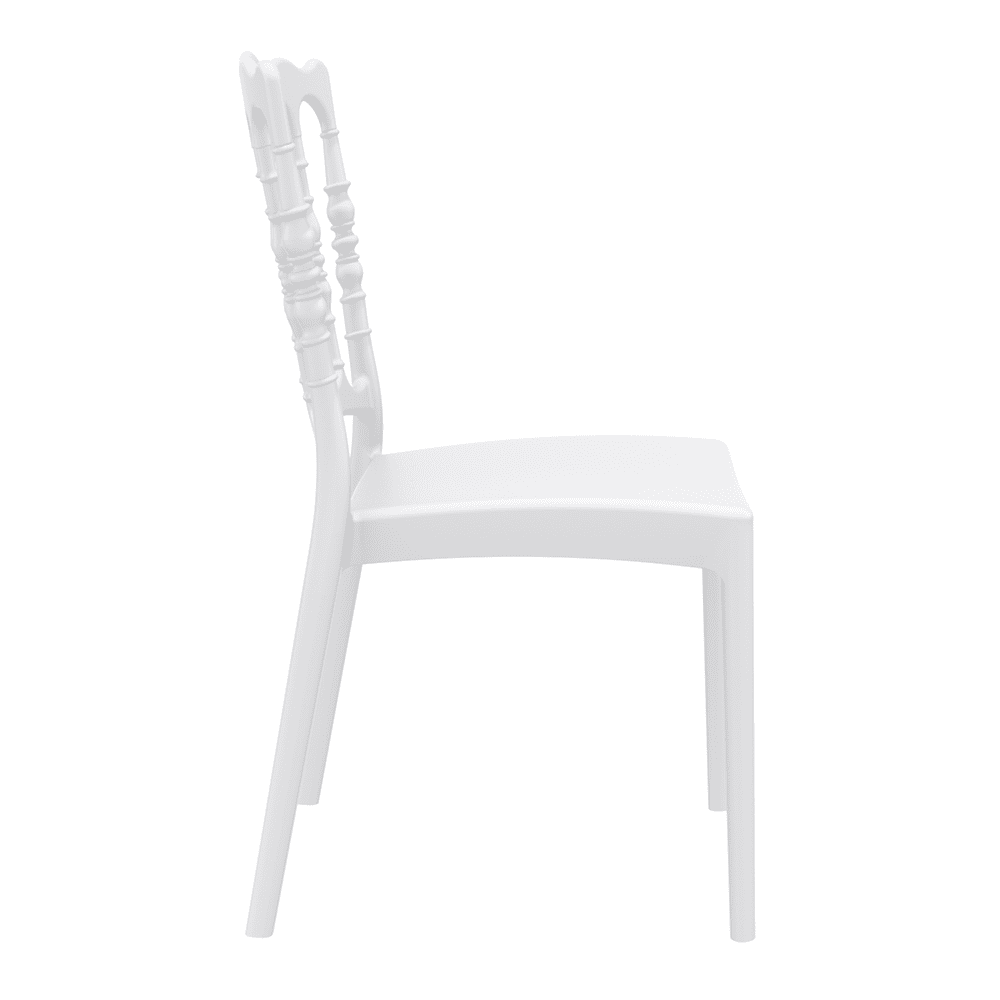 Napoleon Side Chair White Side