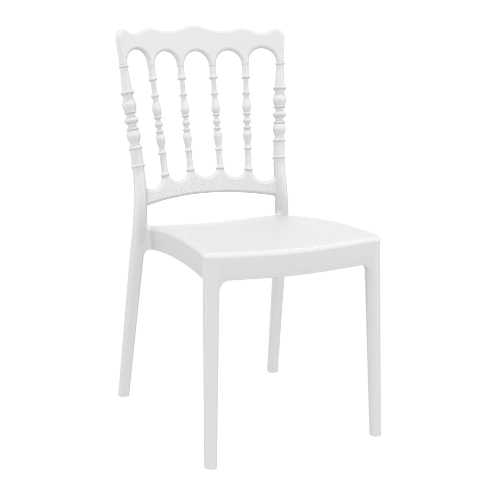 Napoleon Side Chair White