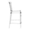 Opera Bar Stool 65 Clear Transparent Side
