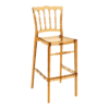 Opera Bar Stool 75 Amber Transparent