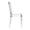 Opera Side Chair Clear Transparent Side