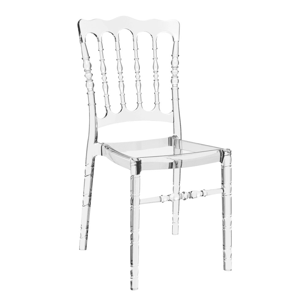 Opera Side Chair Clear Transparent